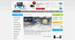 Desktop Screenshot of cinema-shop.cz