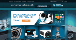 Desktop Screenshot of cinema-shop.dk